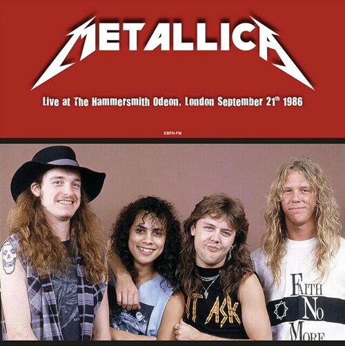 [수입] Metallica - Live at The Hammersmith Odeon London September 21th 1986 [180g LP]