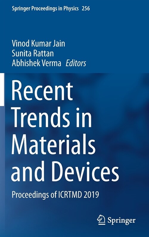 Recent Trends in Materials and Devices: Proceedings of Icrtmd 2019 (Hardcover, 2020)