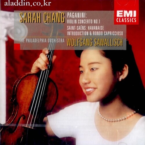 [중고] 장영주 - 파가니니 : 바이올린 협주곡 1번 / 생상스 : 하바네즈 OP.83