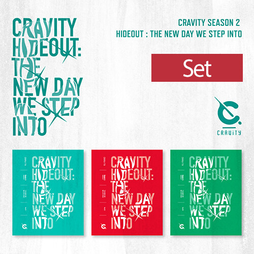 [SET] CRAVITY(크래비티) SEASON2. [HIDEOUT: THE NEW DAY WE STEP INTO] [1+2+3 Ver.]