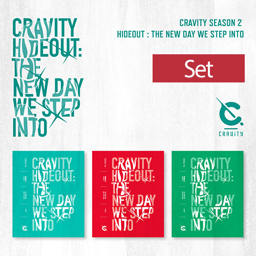 [중고] [SET] CRAVITY(크래비티) SEASON2. [HIDEOUT: THE NEW DAY WE STEP INTO] [1+2+3 Ver.]