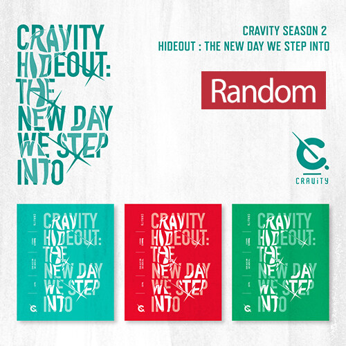 CRAVITY(크래비티) SEASON2. [HIDEOUT: THE NEW DAY WE STEP INTO] [버전 3종 중 랜덤발송]