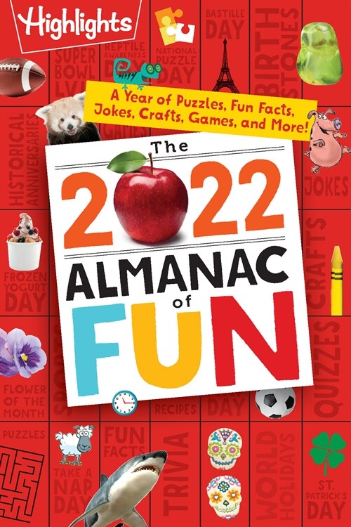 The 2022 Almanac of Fun: A Year of Puzzles, Fun Facts, Jokes, Crafts, Games, and More! (Paperback)