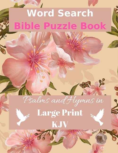 Word Search Bible Puzzle: Psalms and Hymns in Large Print (Paperback)