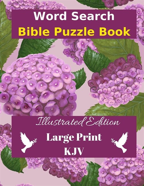 Word Search Bible Puzzle: Illustrated Edition Large Print (Paperback)