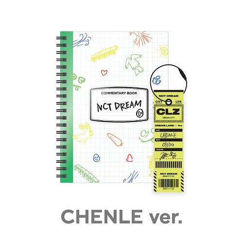 [굿즈] 엔시티 드림 - NCT LIFE : DREAM in Wonderland 코멘터리북 + 러기지택 SET [CHENLE Ver.]