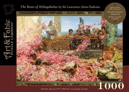 The Roses of Heliogabalus; 1000-PC Puzzle: 1000 Piece Jigsaw Puzzle [With Print] (Other)