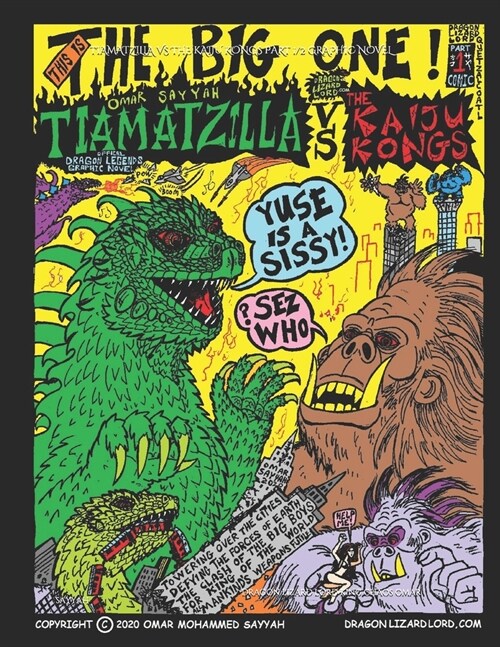 Tiamatzilla vs the Kaiju Kongs graphic novel: Part one of two (Paperback)
