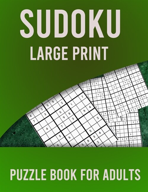 SUDOKU Large Print Puzzle Book For Adults: 400 Sudoku Puzzles Book for Adults - Easy, Medium and Hard (Paperback)