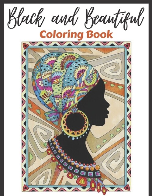 Black and Beautiful Coloring Book (Paperback)