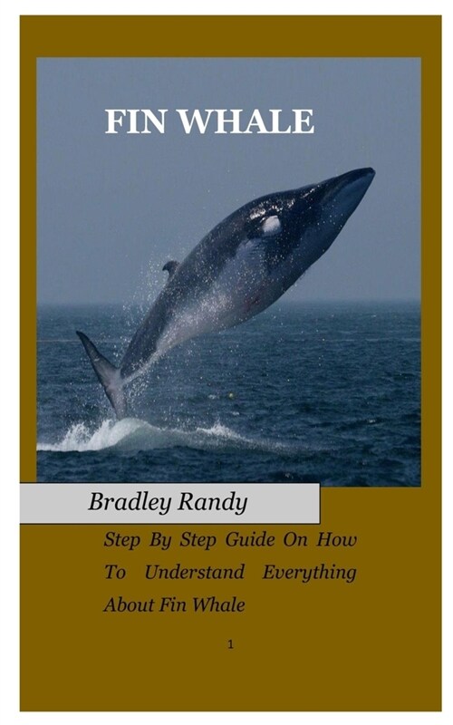 Fin Whale: Step By Step Guide On How To Understand Everything About Fin Whale (Paperback)