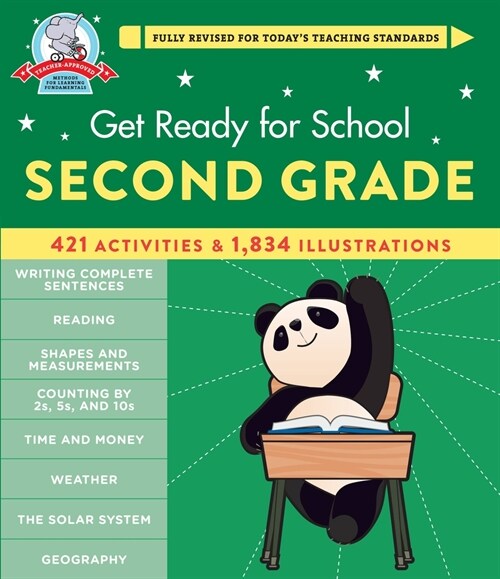 Get Ready for School: Second Grade (Revised and Updated) (Spiral)