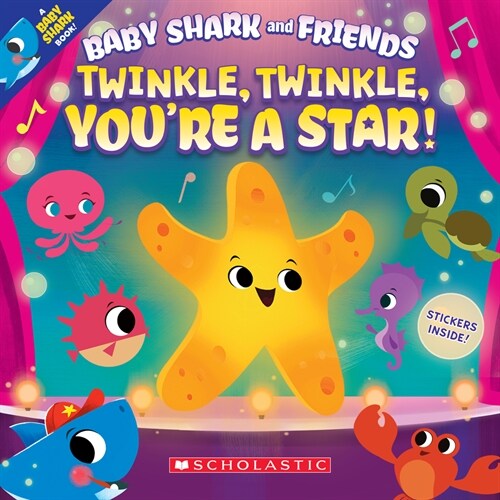 Twinkle, Twinkle, Youre a Star! (Baby Shark and Friends) (Paperback)