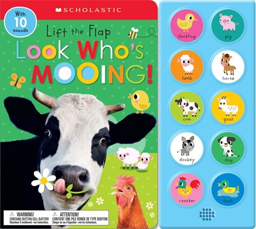 Look Whos Mooing!: Scholastic Early Learners (Sound Book) (Paperback)
