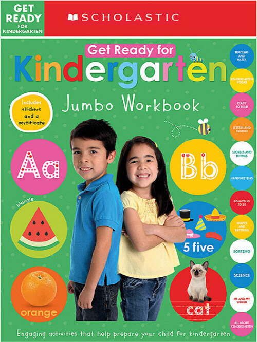 Scholastic Early Learners: Get Ready for Kindergarten Jumbo Workbook (Paperback)