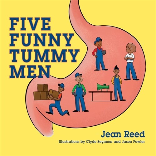 Five Funny Tummy Men (Paperback)