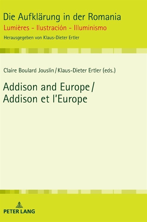 Addison and Europe / Addison Et lEurope (Hardcover)