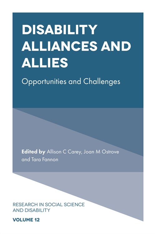 Disability Alliances and Allies : Opportunities and Challenges (Hardcover)