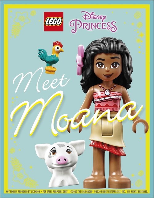 LEGO Disney Princess Meet Moana (Hardcover)