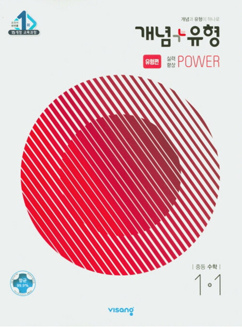 개념 + 유형 유형편 실력향상 파워 중등 수학 1-1 (2021년)