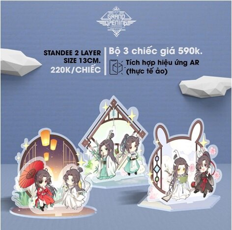 Chibi Standees of the 3 series 3종세트