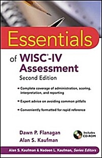Essentials of Wisc-IV Assessment [With CDROM] (Paperback, 2)