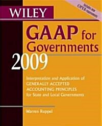 Wiley GAAP for Governments 2009 (Paperback)
