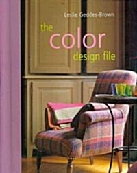 The Color Design File (Hardcover, Spiral)