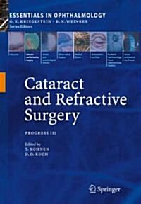 Cataract and Refractive Surgery: Progress III (Hardcover, 2009)