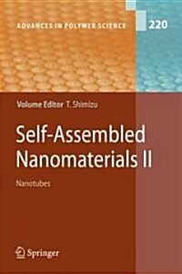 Self-Assembled Nanomaterials II: Nanotubes (Hardcover)