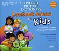 [중고] Oxford Picture Dictionary Content Areas for Kids: Audio CDs (CD-Audio)