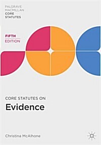 Core Statutes on Evidence (Paperback)
