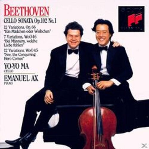 [수입] 베토벤 : 첼로 소나타 Op.102 No.1 / 첼로 변주곡