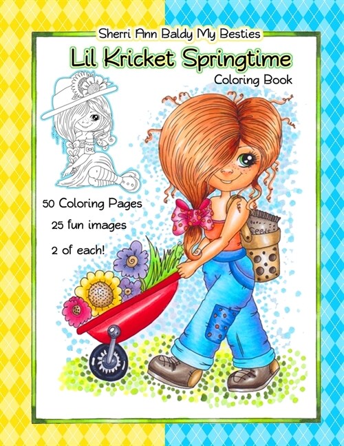 Sherri Ann Baldy My Besties Lil Kricket Springtime Coloring Book (Paperback)