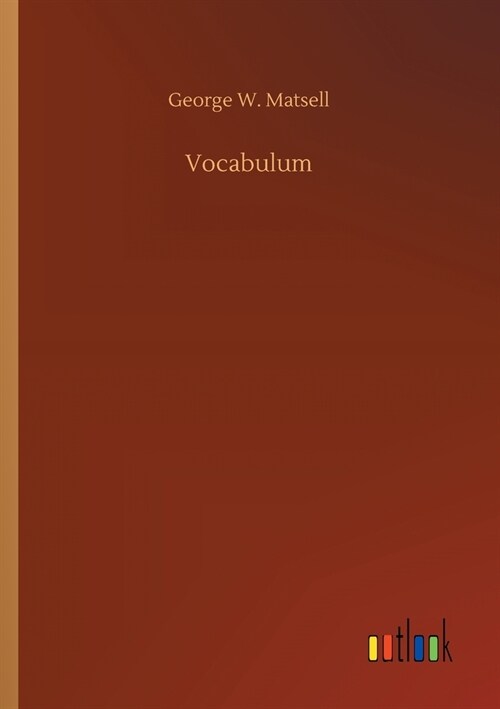 Vocabulum (Paperback)