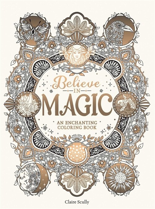 Believe in Magic: An Enchanting Coloring Book (Paperback)