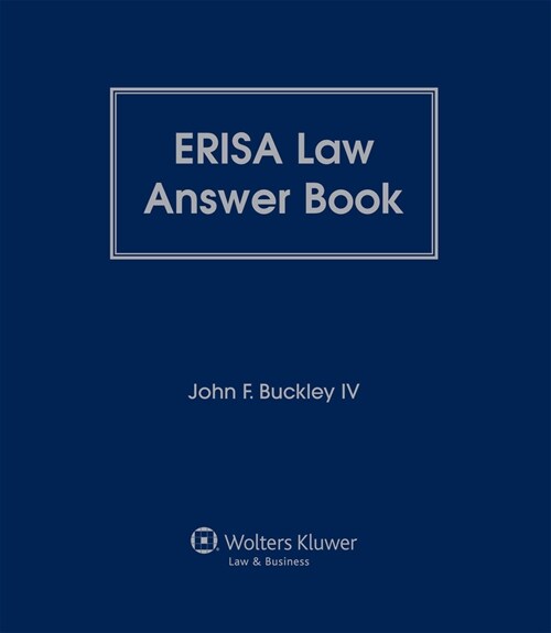 Erisa Law Answer Book (Loose Leaf, 10)