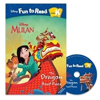 Disney Fun to Read K : The Dragon Boat Race (뮬란) (Paperback + Workbook + Audio CD) - 디즈니 펀투리드 Set K-14
