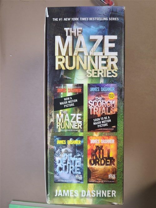 [중고] The Maze Runner Series (4-Book) (Boxed Set)