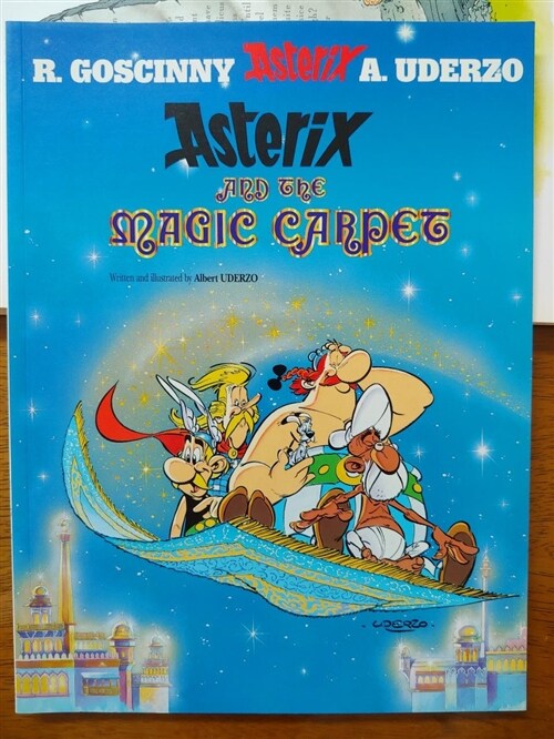 [중고] Asterix: Asterix and the Magic Carpet : Album 28 (Paperback)