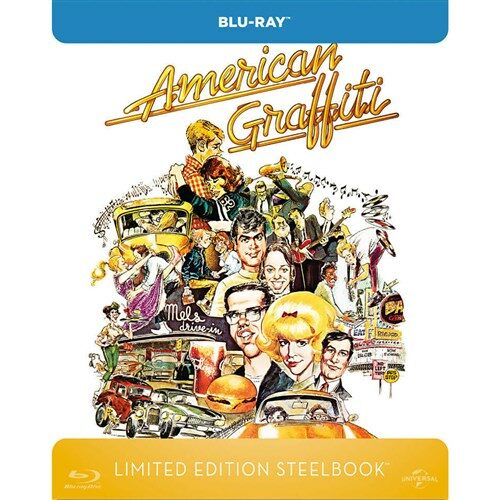 [중고] [블루레이] 청춘낙서 - 스틸북 한정판 (한글자막) (American Graffiti)