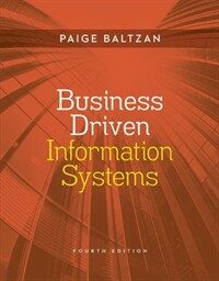Business driven information systems 4th ed