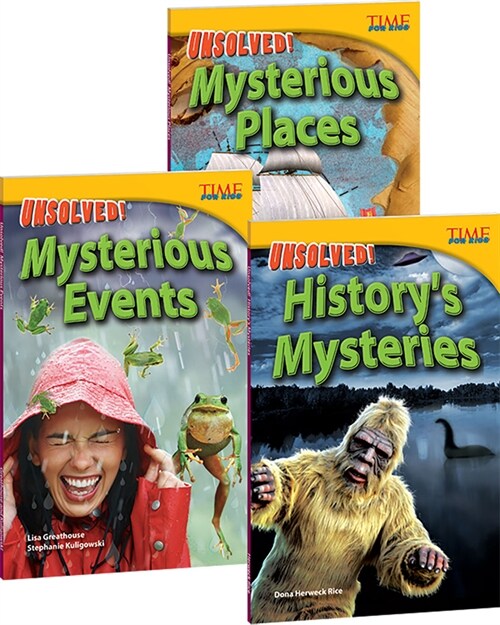 Time for Kids(r) Nonfiction Readers Unsolved Mysteries Set of 3 (Paperback)