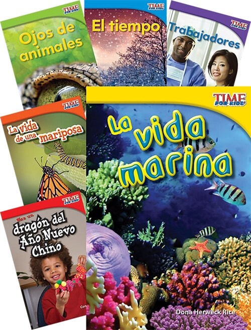 Time for Kids(r) Informational Text Grade 1 Readers Spanish Set 2 10-Book Set (Paperback)