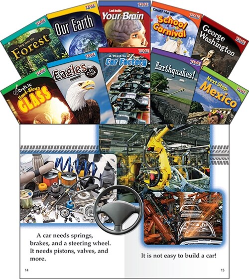 Time for Kids(r) Informational Text Grade 2 Readers Set 1 10-Book Set (Paperback)
