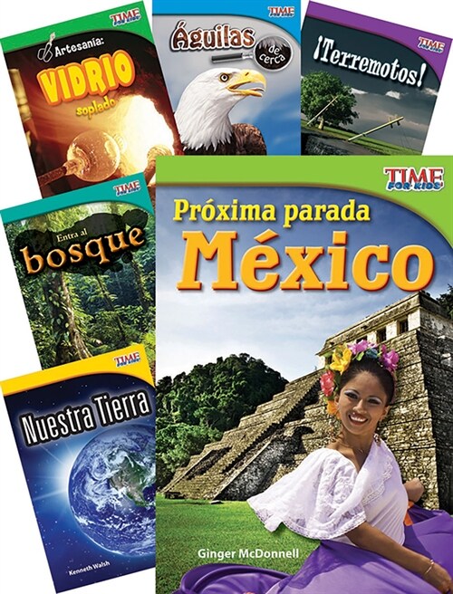 Time for Kids(r) Informational Text Grade 2 Spanish Set 1 10-Book Set (Paperback)