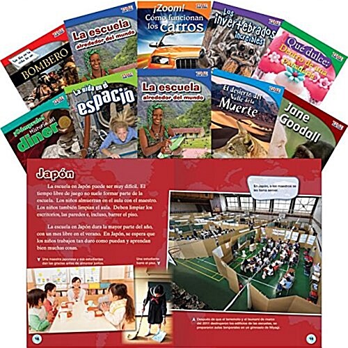 Time for Kids(r) Informational Text Grade 3 Spanish Set 3 10-Book Set (Paperback)