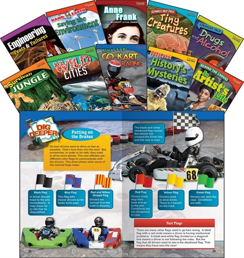 Time for Kids(r) Informational Text Grade 4 Readers Set 3 10-Book Set (Paperback)