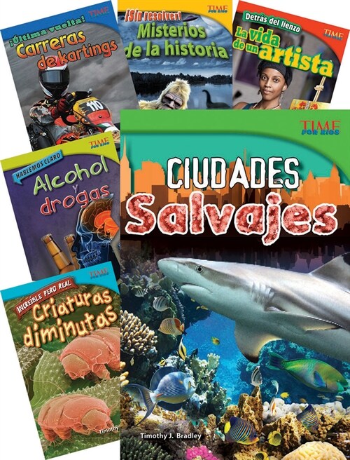 Time for Kids(r) Informational Text Grade 4 Spanish Set 3 10-Book Set (Hardcover)