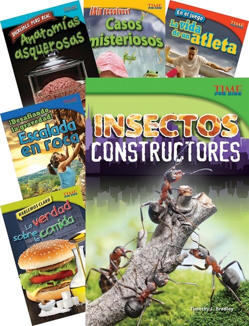 Time for Kids(r) Informational Text Grade 4 Spanish Set 1 10-Book Set (Hardcover)